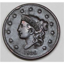 1836 LARGE CENT