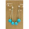 Image 2 : LOT OF FOUR PAIRS STERLING SILVER EARRINGS