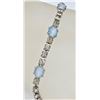 Image 2 : STERLING SILVER NECKLACE WITH CZ