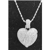 Image 2 : STERLING SILVER HEART NECKLACE