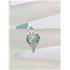 Image 2 : STERLING SILVER RING WITH BLUE STONE
