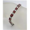 Image 2 : RUBY,COLORED CZ AND STERLNG SILVER