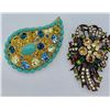 Image 1 : VINTAGE JOAN RIVERS LOT OF TWO PINS/BROOCHES
