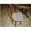 Image 1 : CHAIRS WITH RATTAN BACK - 1 BROKEN