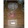Image 1 : CHOICE OF GLASS BOWL, PINK BOWL, SQUARE DISH