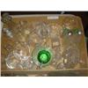 Image 1 : 35 PC BOX OF MISC GLASSWARE