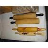 Image 1 : CHOICE OF WOODEN ROLLING PINS