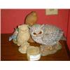 Image 1 : CHOICE OF OWL FIGURINES