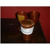 Image 1 : WOODEN SHOT GLASSES