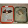 Image 1 : COCA-COLA TIN SERVING TRAYS