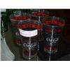 Image 1 : COCA-COLA DRINKING GLASSES
