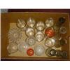 Image 1 : BOX OF VASES & MISC DRINKING GLASSES