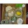 Image 1 : BOX OF MISC VASES & GLASSWARE