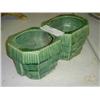Image 1 : DUAL MCCOY GREEN FLOWER POTS