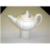 Image 1 : WHITE TEA KETTLE W/FLORAL LID