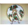 Image 1 : "DECEMBER HOLLY" VCAGCO CUP & SAUCER W/STAND