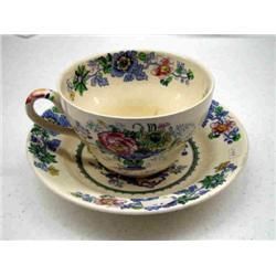 ENGLISH MASON'S COFFEE "STRATMORE" CUP & SAUCER