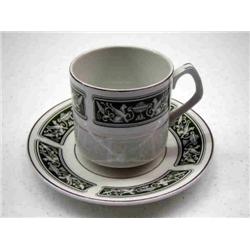 ALPINE WHITE CUP & SAUCER