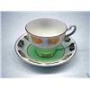 Image 1 : CRAWFORD FINE BONE CHINA GREEN & GOLD SET