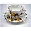 Image 1 : ROSINA BONE CHINA CUP & SAUCER SET YELLOW FLORAL