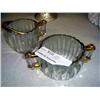 Image 1 : CRYSTAL SUGAR & CREAMER SET