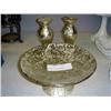 Image 1 : PLATED DISH & VASES