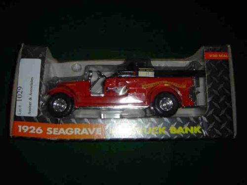 1926 seagrave fire truck bank
