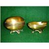 Image 1 : EVANS BRASS EGG LIGHTER & ASHTRAY