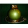 Image 1 : EVANS GREEN ROUND LIGHTER & ASHTRAY