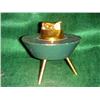 Image 1 : EVANS GREEN TABLE LIGHTER PAINT CHIPPED
