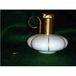 EVANS WHITE FINE CHINA TABLE LIGHTER