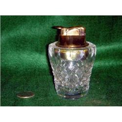 LEAD CRYSTAL TABLE LIGHTER