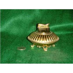 EVANS ELEGANCE GOLD TONE TABLE LIGHTER