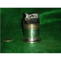 EVANS SILVER TONE TABLE LIGHTER