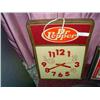 Image 1 : ANTIQUE DR. PEPPER LIGHTED WALL CLOCK