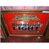 Image 1 : ANTIQUE BUDWEISER ADVERTISEMENT MIRROR