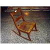 Image 1 : ANTIQUE WOODEN ROCKING CHAIR