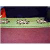 Image 1 : GREEN FLORAL RUG RUNNER