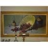 Image 1 : FRAMED PAINTING - GRAPES & WINE