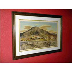 FRAMED WALL ART SIGNED BY ARTIST