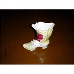 ANTIQUE CHINA BOOT VASE