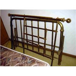 BRASS HEAD BOARD & FOOT BOARD