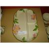Image 1 : FRANCISCAN DESERT ROSE DIVIDED SERVING TRAY