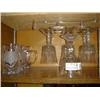 Image 1 : CRYSTAL WINE GLASSES