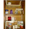 Image 1 : LOT OF MUGS & CUPS IN CABINET