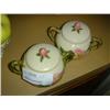 Image 1 : FRANCISCAN DESERT ROSE SUGAR BOWLS