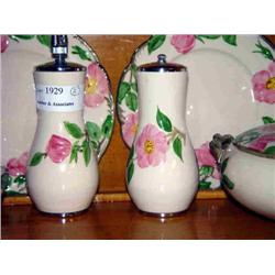 FRANCISCAN DESERT ROSE LARGE SALT & PEPPER POTTER