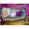 Image 1 : GREEN VICTORIAN COUCH