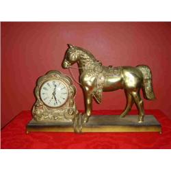 UNITED METAL BROOKLYN NY - BRASS HORSE