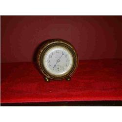 SETH WARD DESK CLOCK MARBLE LOOK FINISH